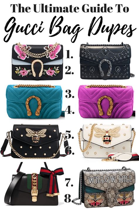 velvet dupes are better or leather ones for gucci|best gucci bag dupes.